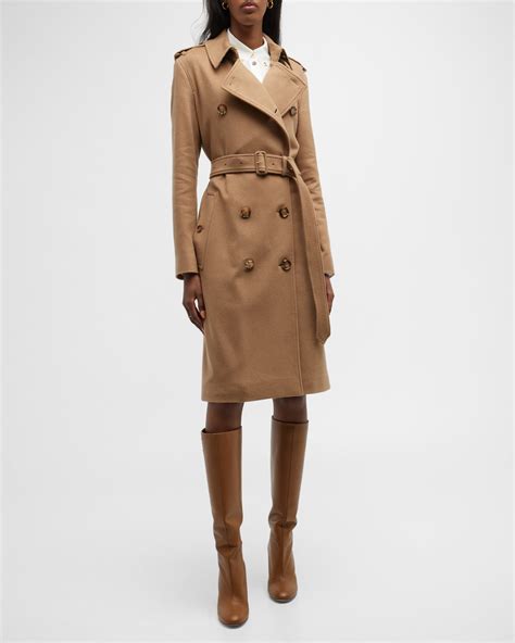 burberry cashmere trench coat sale|Burberry cashmere kensington trench coat.